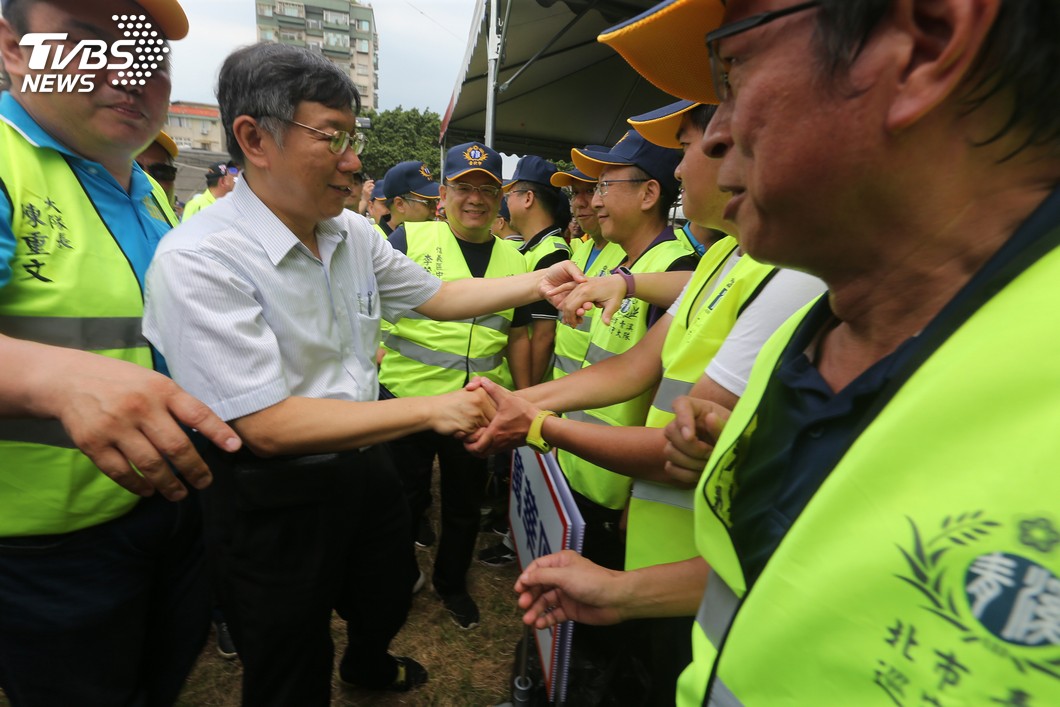怎放颱風假? 柯文哲:對不起國家民族也沒辦法