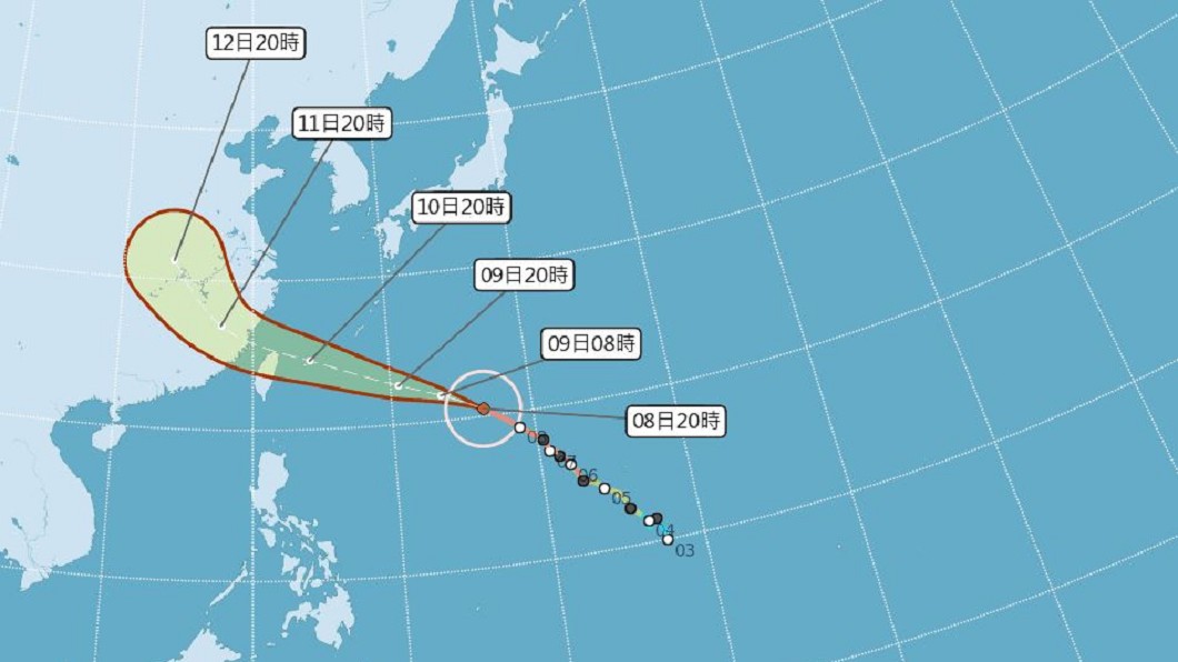 快訊/瑪莉亞移動加快 最快週一下午發海警