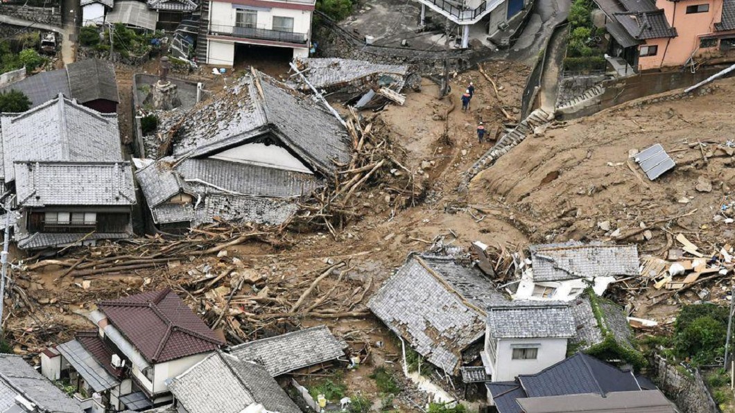 豪雨重創日本 已釀105死、87人生死未卜