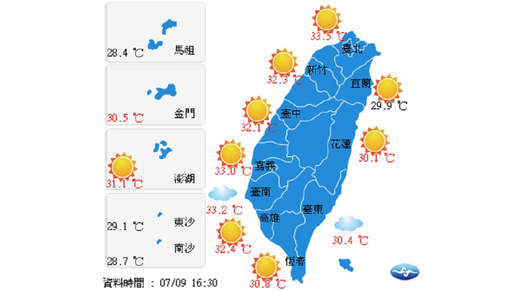 圖／中央氣象局