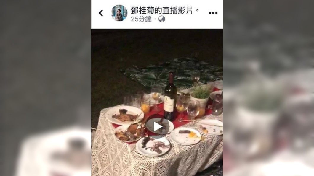 颱風將襲台!苗副縣長直播「紅酒宴」 他怒轟:別回來