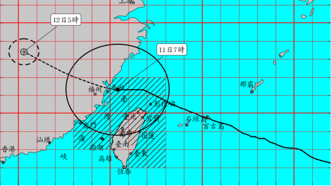 風雨漸緩!瑪莉亞「快閃」 最快11:30解除陸警