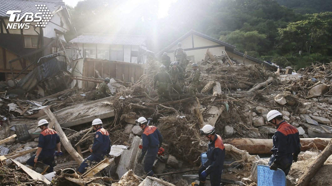 日本破紀錄暴雨肆虐 死亡人數升至199人