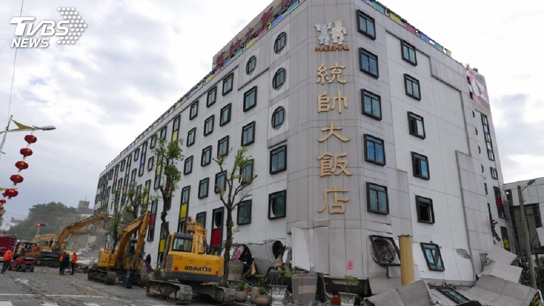 快訊/花蓮震災統帥倒塌1死 建築師獲緩起訴