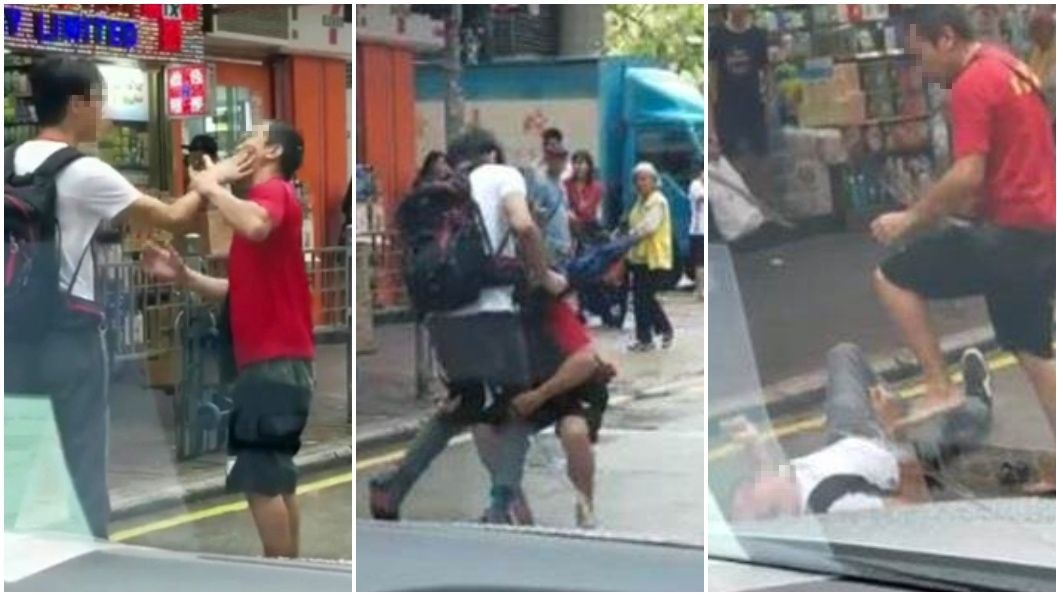 惹錯人?打臉反遭連環暴拳壓制 阿伯20秒KO壯男