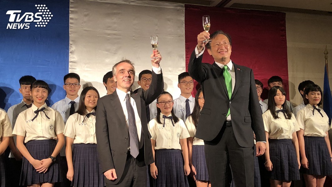 讚台民主與創新 法駐台代表:是法國重要夥伴