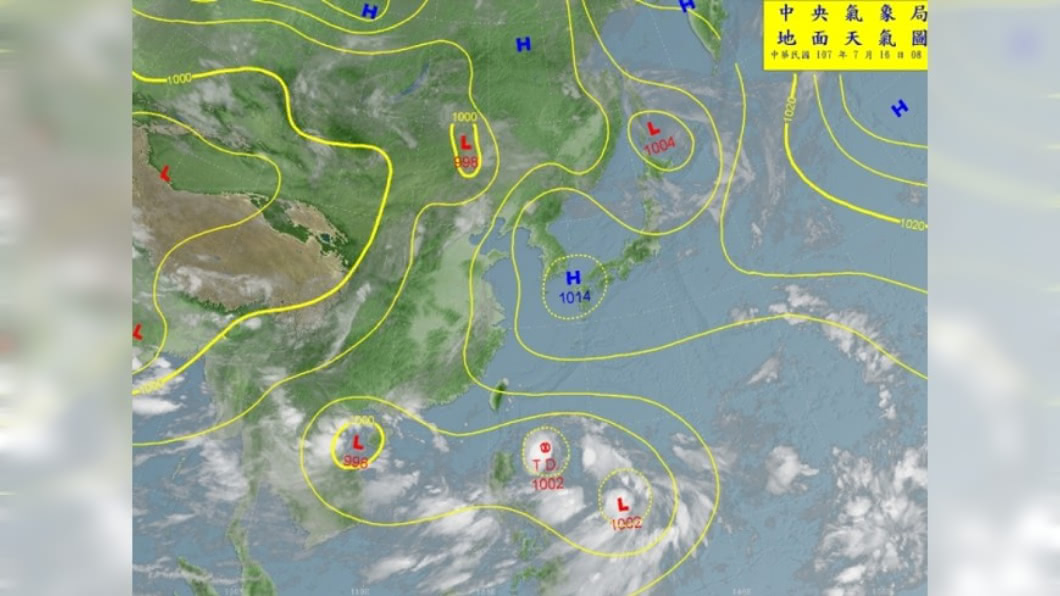 雙颱恐接力生成? 氣象局:今明2天是關鍵