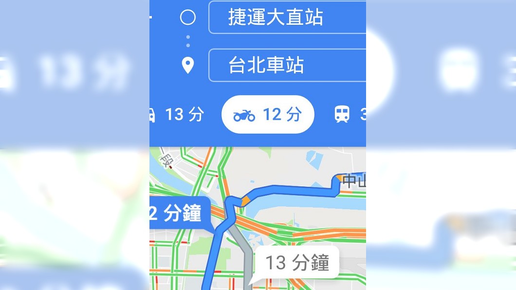 快訊/機車族福音!Google地圖推「摩托車導航」