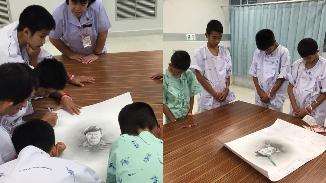 該讓他們知道了…聽聞救援英雄犧牲 泰受困少年淚崩