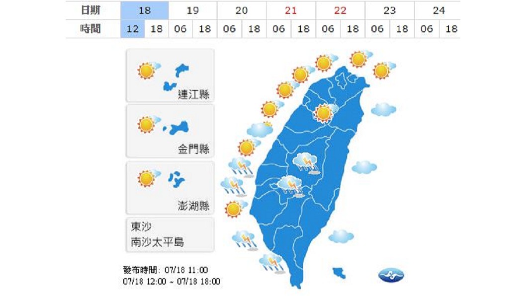 圖/中央氣象局