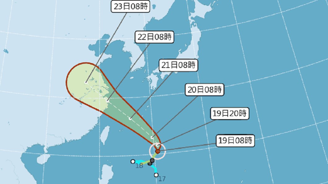 颱風「安比」恐撲台? 氣象專家:直接侵台機率低