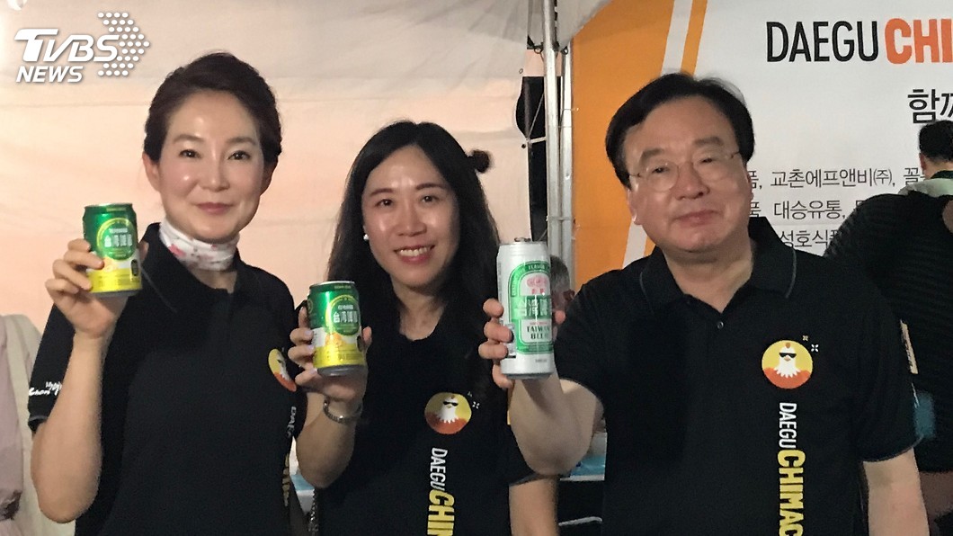 韓大邱炸雞啤酒節 台灣啤酒獲好評