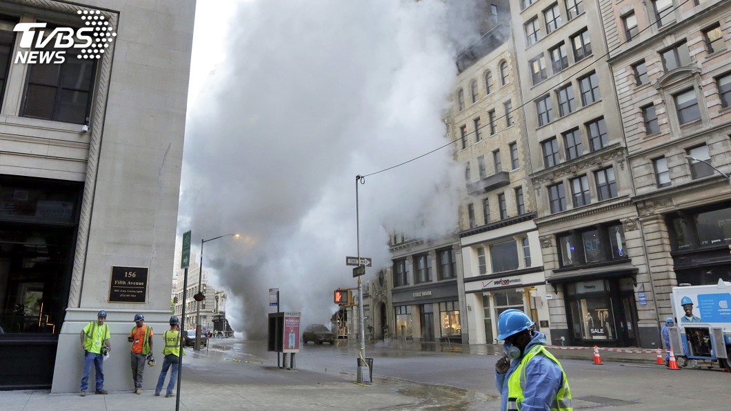紐約第五大道蒸氣管線爆炸　28棟建築疏散