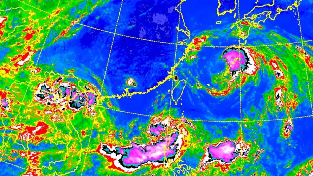 熱帶性低氣壓持續增強 氣象局:最快今下午成颱