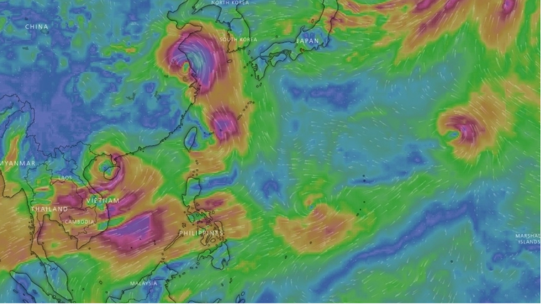 颱風派對?4熱帶低壓「海面共舞」 本週恐接力成颱