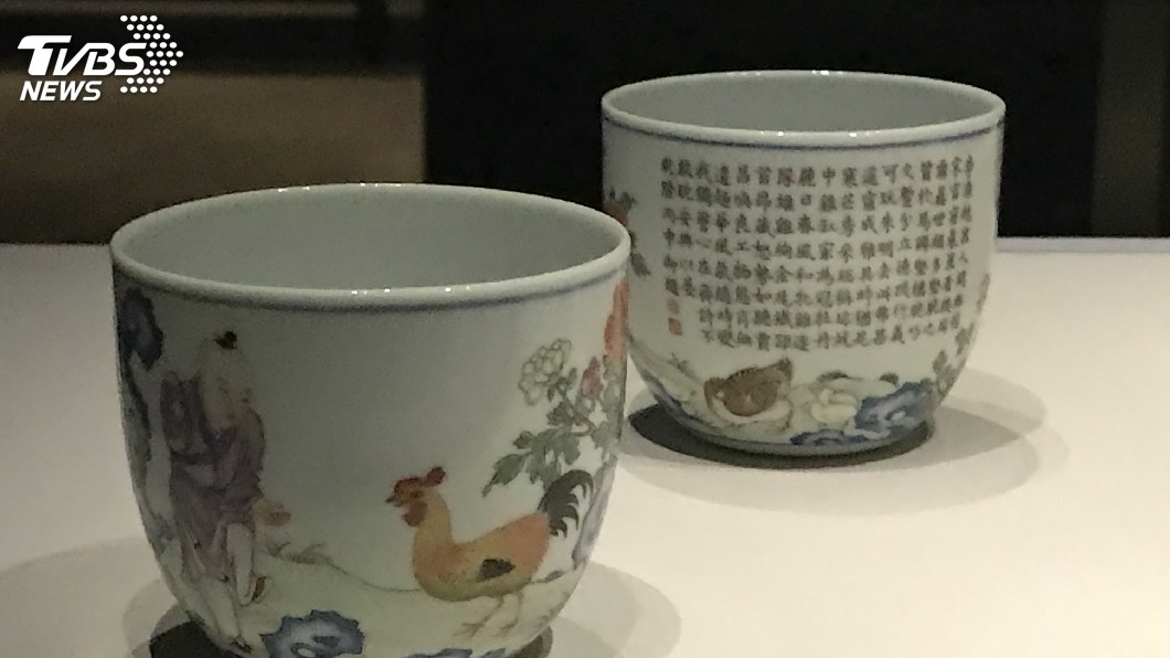 乾隆收藏鬥彩雞缸杯 故宮南院看得到