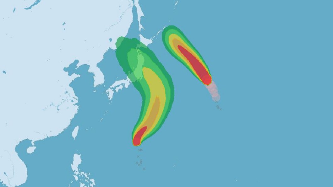 快訊/雙颱局面!12號颱「雲雀」生成 週末襲日