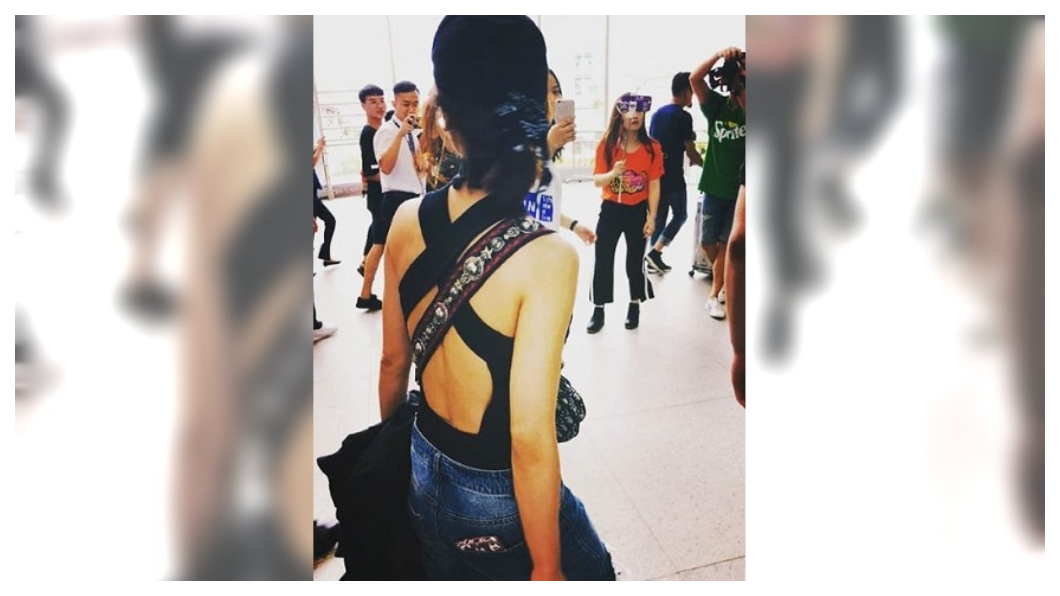 整座機場都是舞台！天后「背殺」現身　美背令人大嘆性感