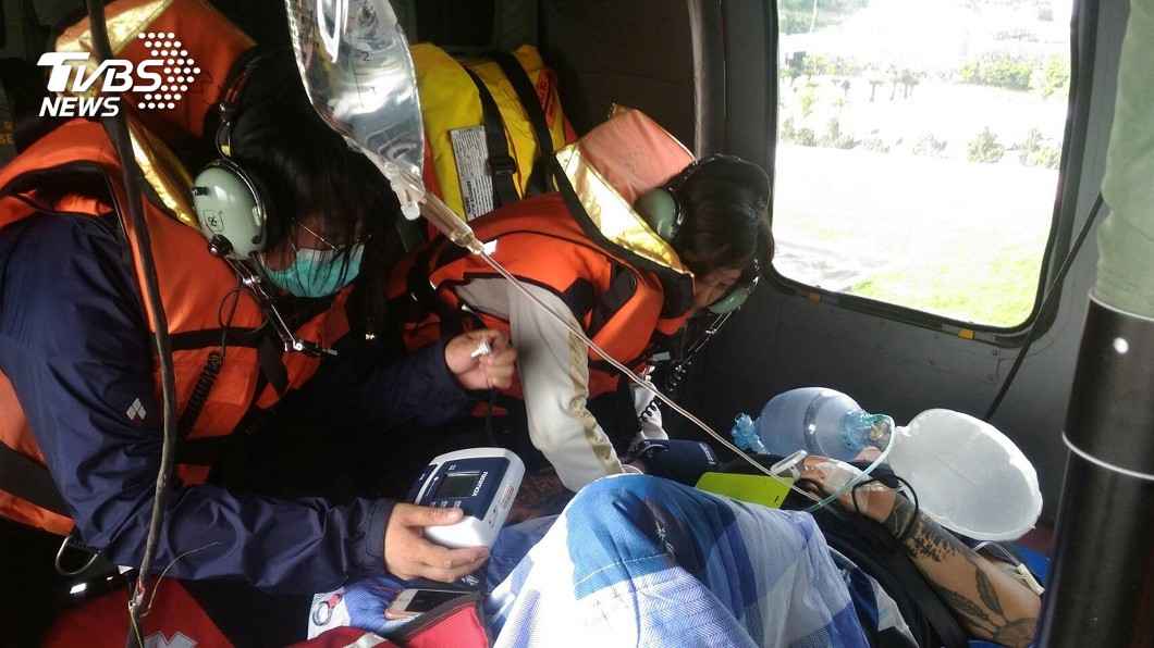 綠島打工後騎車環島 女自摔腦震盪後送台東