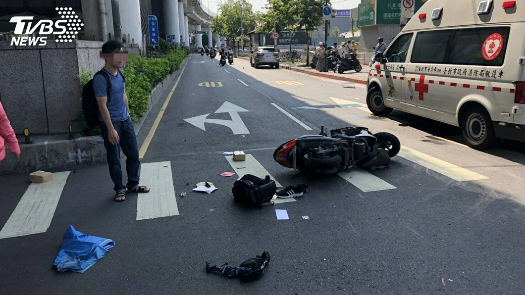 婦闖紅燈撞死騎士 竟稱對方違規要索賠