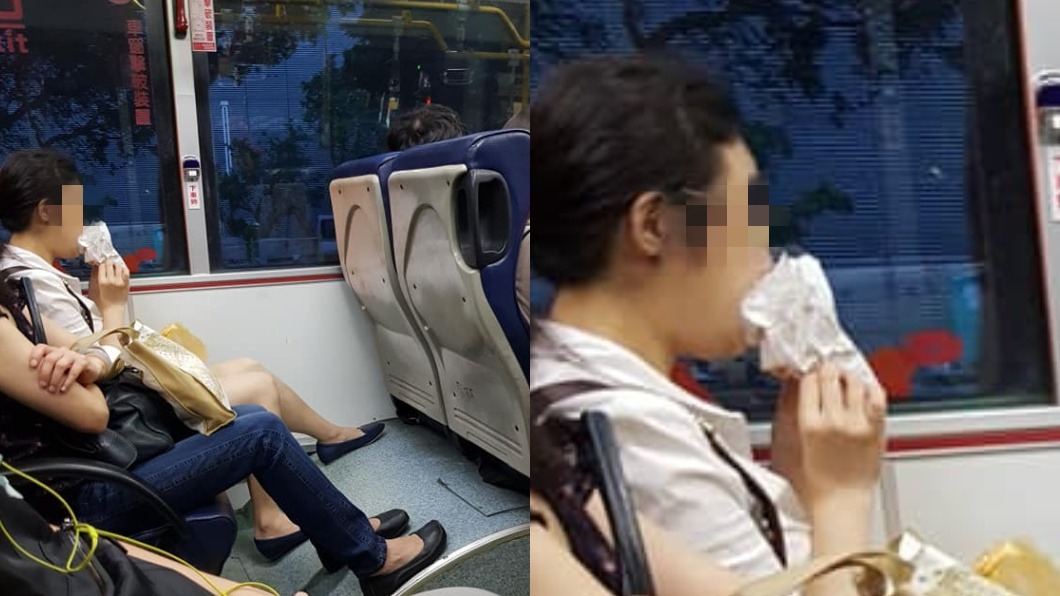 婦公車上狂嗑雞排「骨頭也不放過」 乘客忍20分鐘暴怒