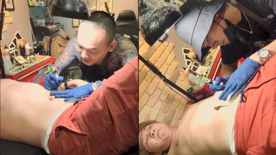 羅志祥、春風親手幫刺青　網喊：大根你醉了嗎？　