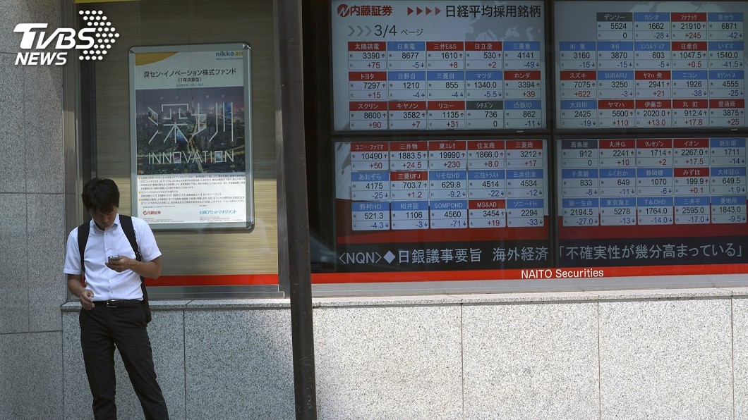 擠下中國股市 日股奪回全球第2大股市頭銜