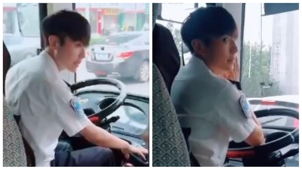 最帥公車司機「偶像臉」爆紅　魔幻口音讓網友笑翻