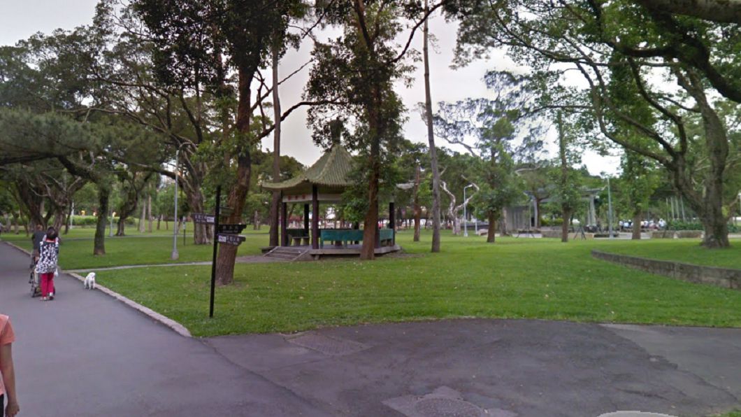 北市青年公園內涼亭。圖/Google Map