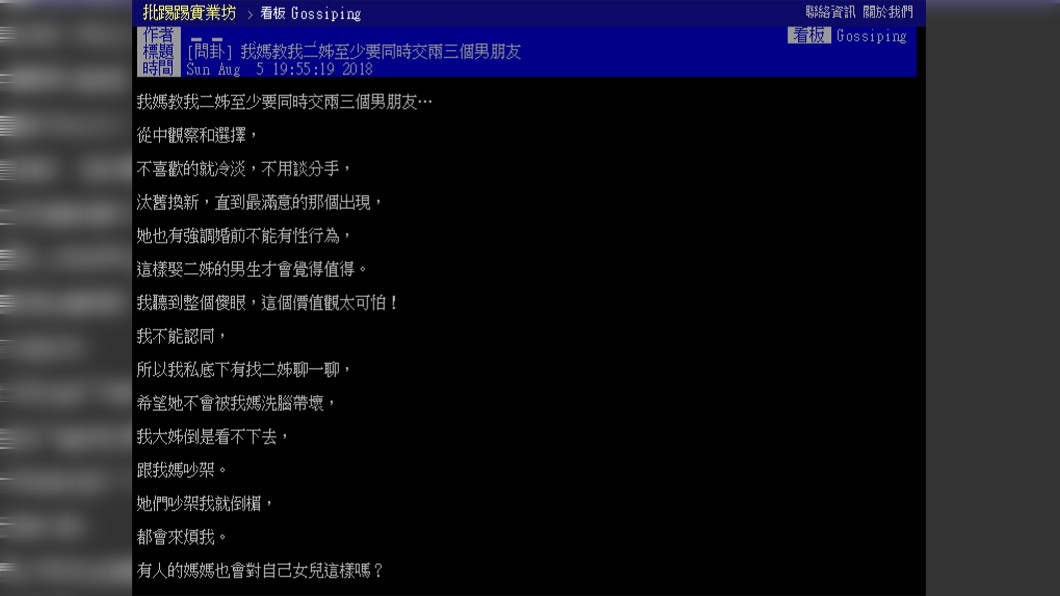圖／翻攝PTT
