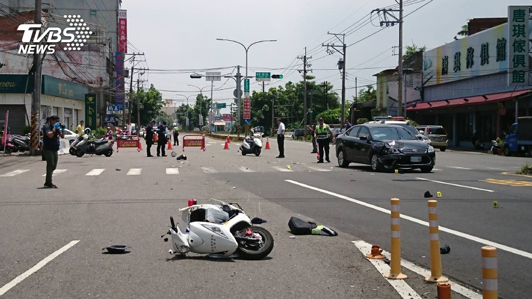 騎機車追捕違規騎士 彰化女警重傷搶救