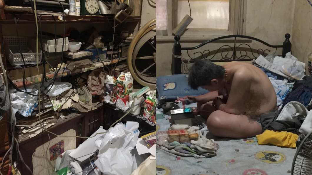 滿屋臭酸碗筷…他坐垃圾堆中滑手機 網驚:畫面有味道
