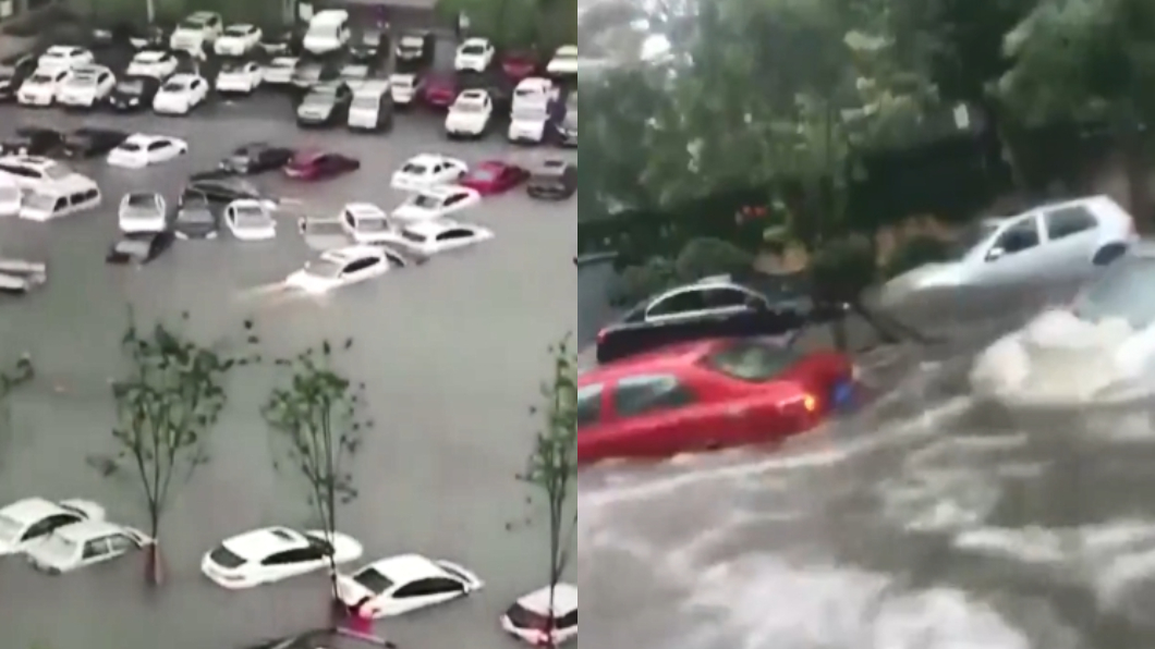 人工降雨變大暴雨？　瀋陽慘淹水車主崩潰：我車呢！