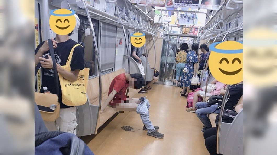 有味道…乘客電車解放「一大坨」 臭味瀰漫車廂