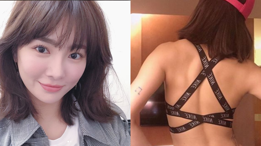 舒子晨辣照炫腹秀美背　粉絲焦點全在刺青