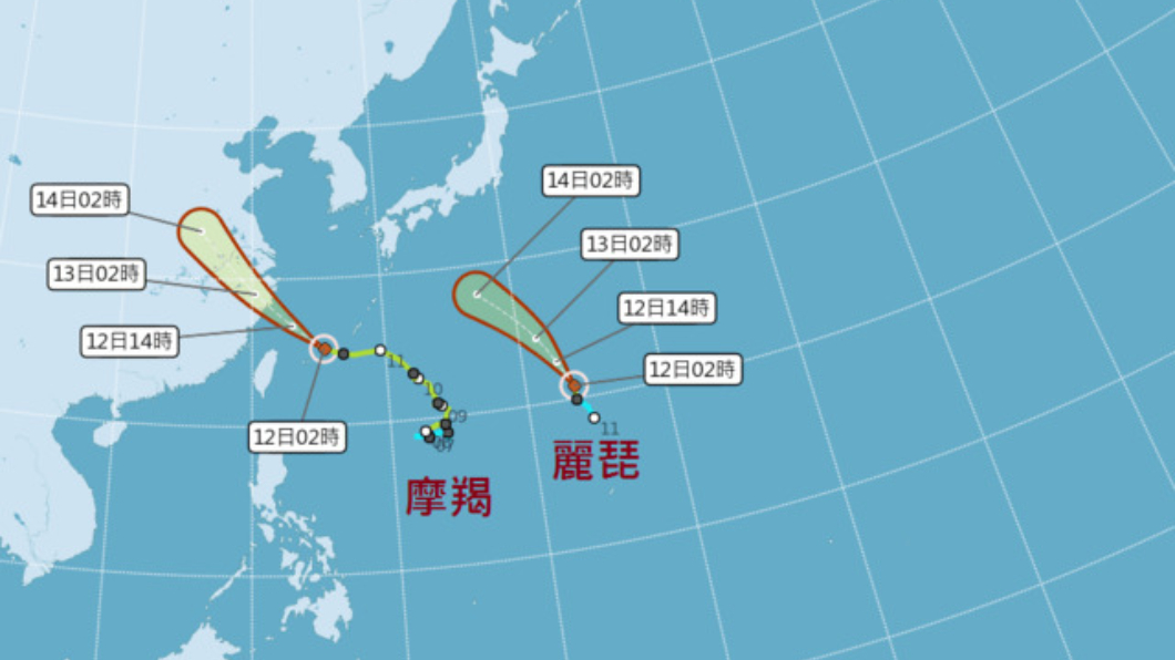 還是悶熱!北部體感41度 颱風「麗琵」凌晨生成