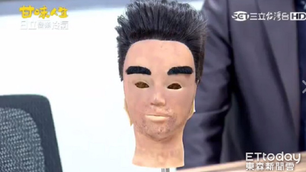 《甘味》人皮面具仿照他？孔令奇對比圖網驚：一模一樣