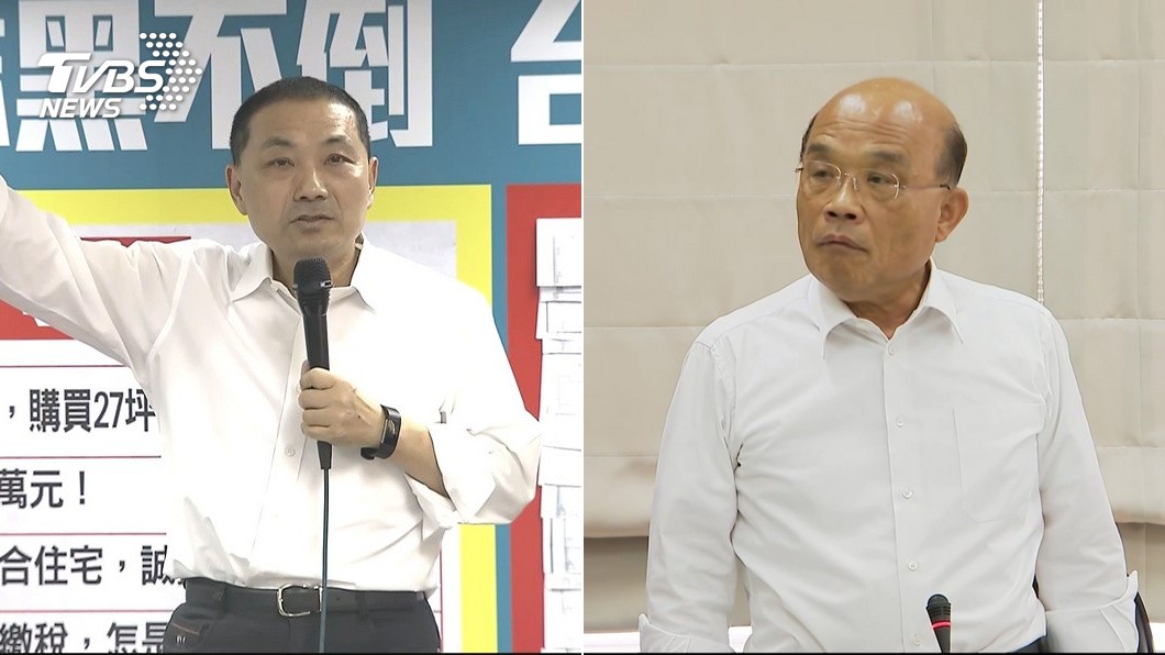 蘇貞昌辦公室：侯友宜收割政績抄襲政見