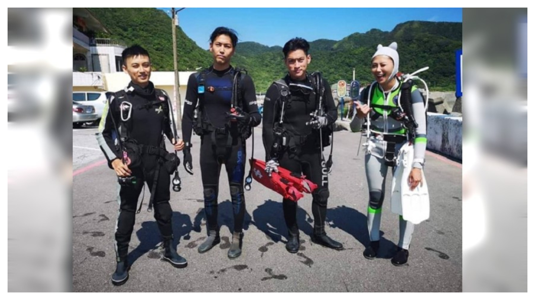 慎入!許孟哲潛水遭刺 小腿布滿「黑色小洞」