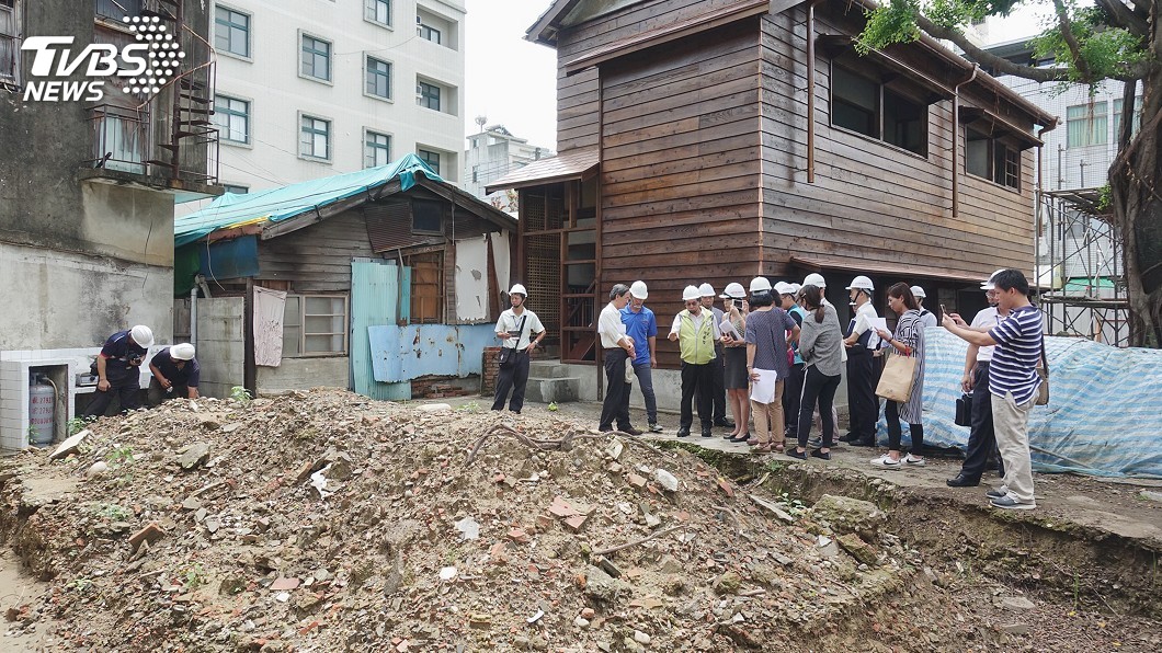 東門派出所挖出明清遺物 透地雷達探勘