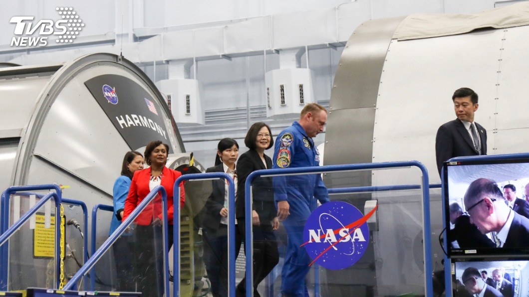 台美合作福衛七號將升空 總統首訪NASA受矚目