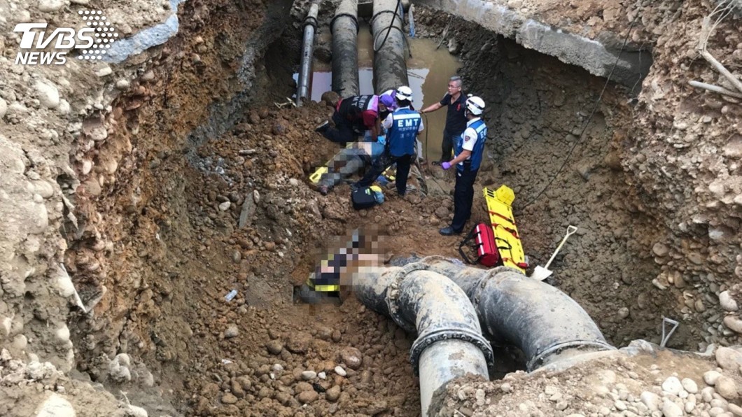 快訊/桃機航站埋管工程坍方 3工人活埋身亡