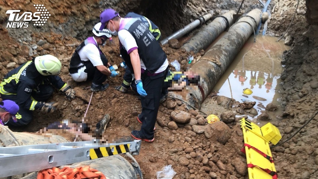 桃園航站北路工地意外 3工人重傷送醫