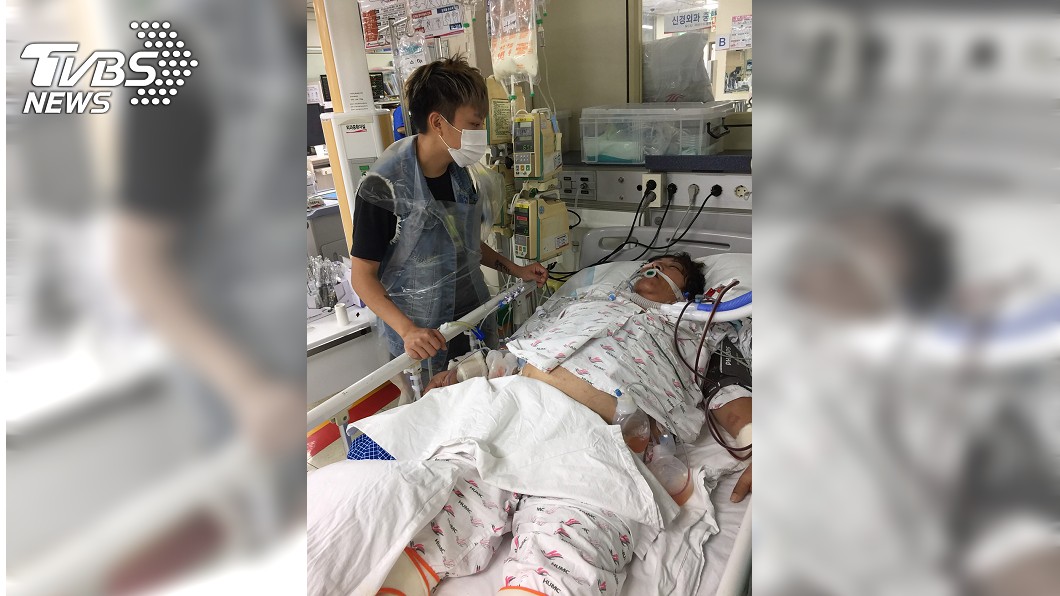 求救!單親媽苦撐拉拔3女長大 赴韓進修卻病倒