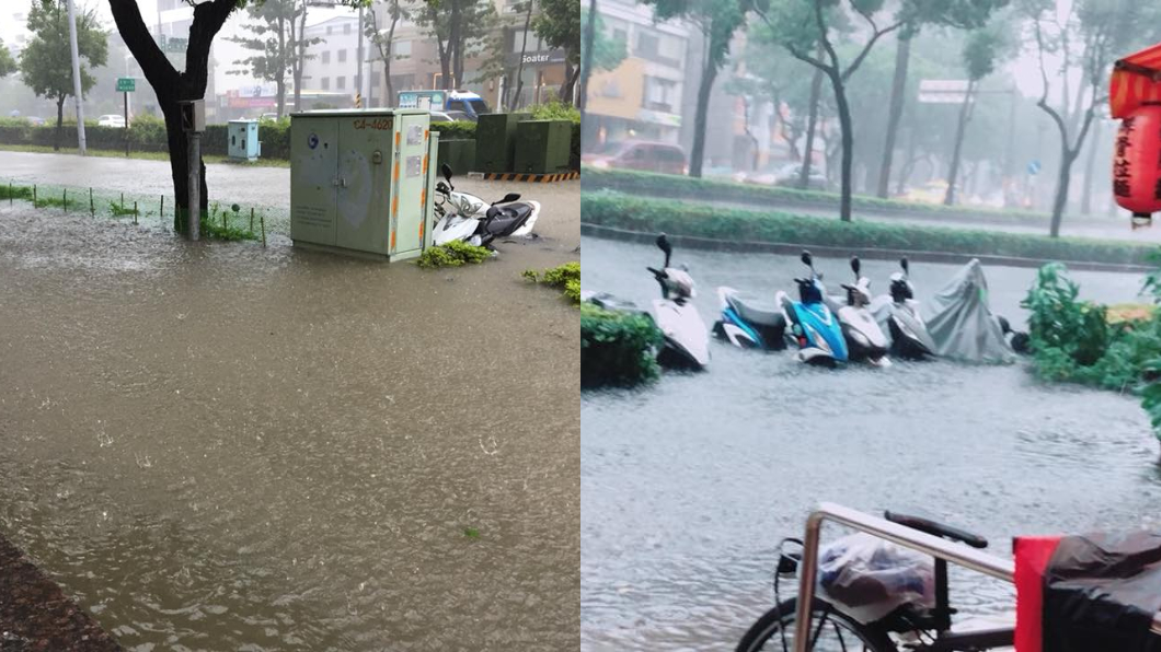 雨比颱風還大!暴雨狂炸南台灣 南部人怨:還不停班課?