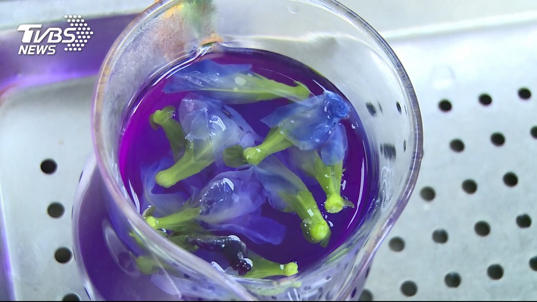 蝶豆花驚傳食安疑雲 食藥署:染色飲用不違法