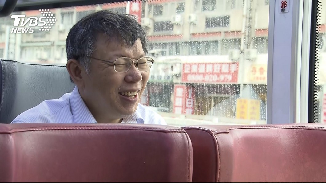 上班路頻被堵　柯文哲：警局不會再讓我搭公車了