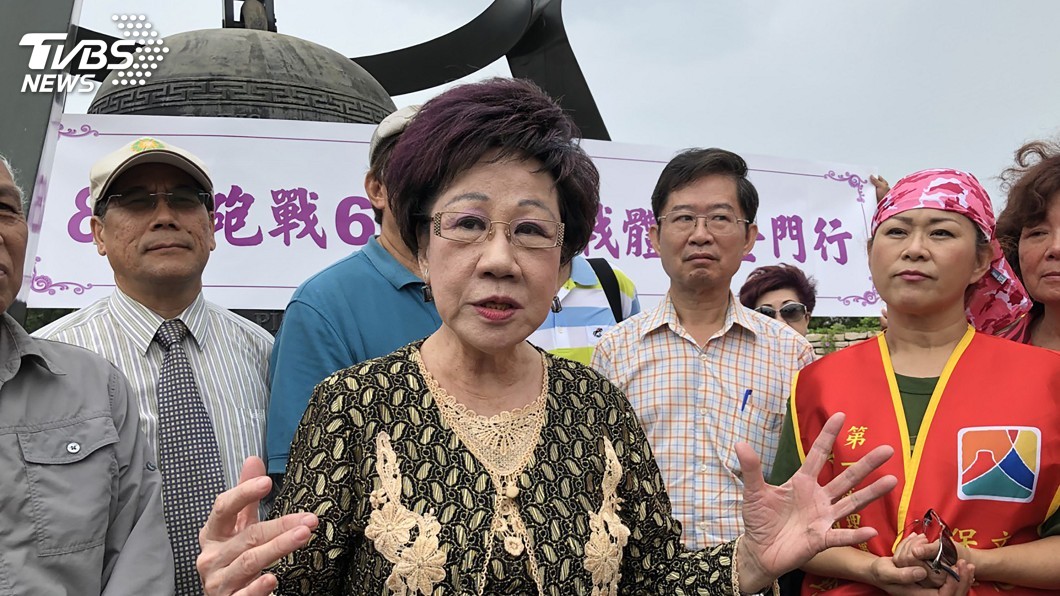 蔡總統缺席八二三活動 呂秀蓮:傷害金門民眾情感