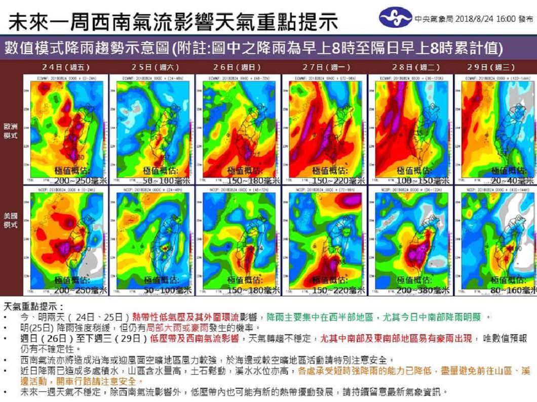 圖／報天氣-中央氣象局臉書