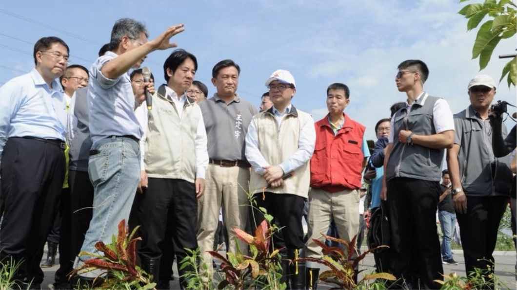 治水挨批！　賴清德再道歉：謙卑面對大自然考驗